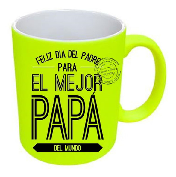Tazas Neón Color Fluo Regalos Personalizados Día Del Padre 1 Tazas Neón Color Fluo Regalos Personalizados Día Del Padre 1