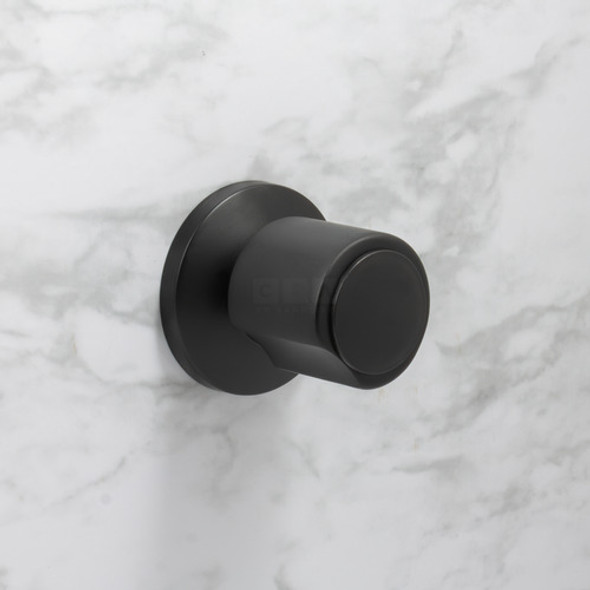 Kit 2 Acabamentos Registro Metal Preto C40 Padrão Deca 1