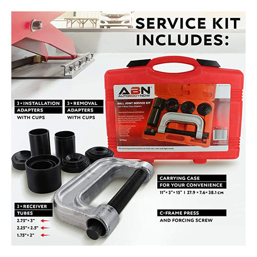Abn, Kit De Herramientas De Servicio Para Rótula Con Adapt. 1