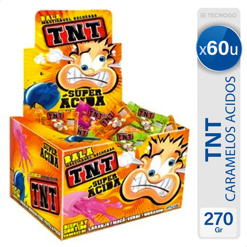 Caramelos Tnt Super Acidos Bala Display - Mejor Precio 0