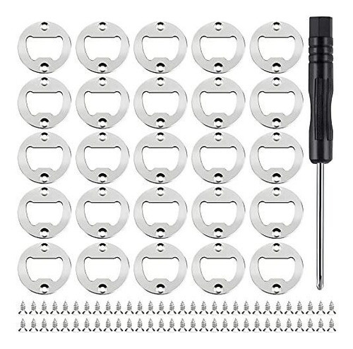 Abridores Metalicos  Para Destapadores De Resina X25u Plata 0
