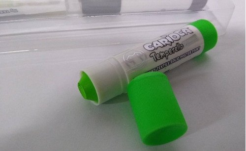 Tempera Solida Carioca Temperello Fabric Textil X 10 U 1