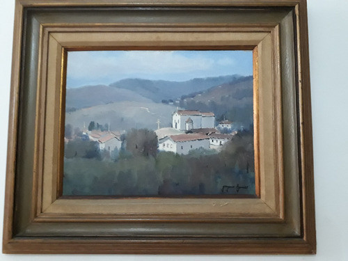 524- Jayme Aguiar.ose 60x67cm C/moldura. Paisagem Montanhosa 1