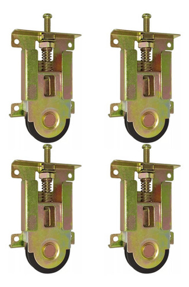 Rueda Dorada Kit Placard Integral Mueble Corredizo X 4 Uni 0