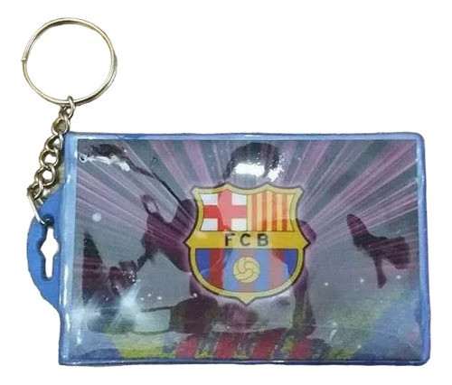 Llavero Portasube Con El Escudo De Barcelona 0