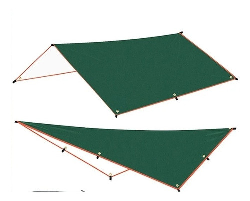 Tarp 3x3 Camping Supervivencia Toldo Compacto 0