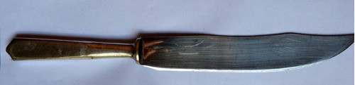 Antiguo Cuchillo De Acero Frances Inox 28 Cms 1