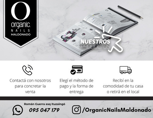 Acrílico/polímero Natural 50g Organic Nails 1
