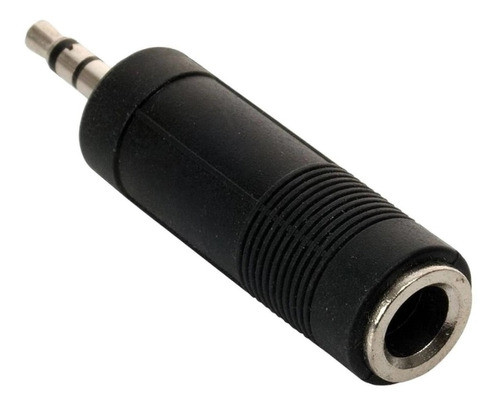 Ficha Adaptador Plug 6,3mm A Plug 3,5mm Micrófono Sonido 0