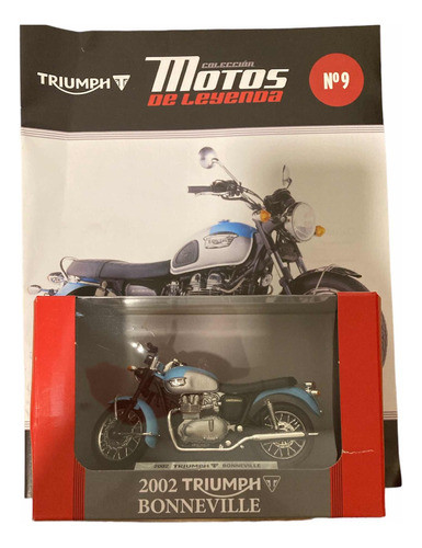 Colección Motos De Leyenda 2002 Triumph Bonneville Y Revista 0