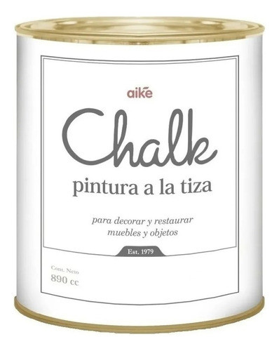 Aike Chalk Hidrolaca Protectora Al Agua Mate Transparente 0