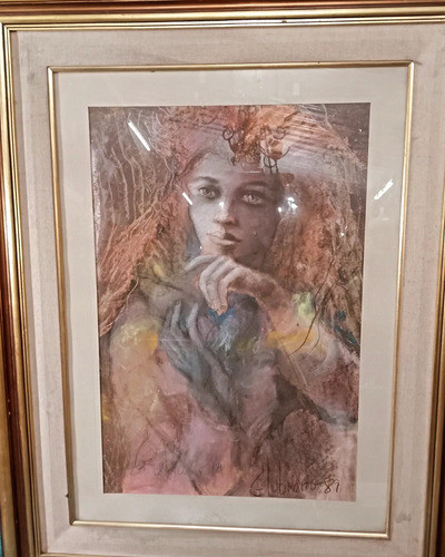 Cuadro Pastel Del Autor Germinal Lubrano 0