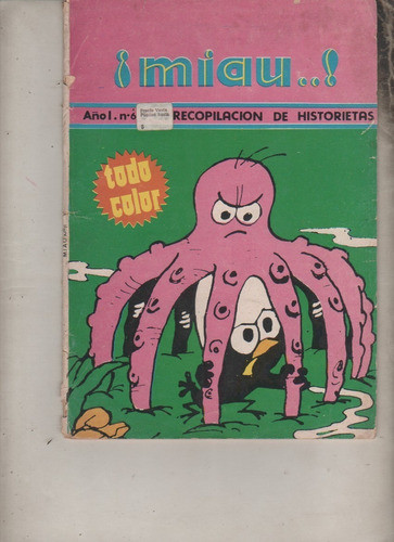 Revista Historieta * Miau * Nº 6 - Año 1975 - Edit Frontera 0