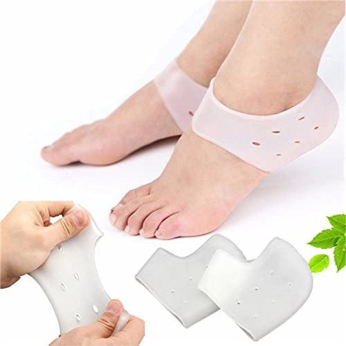 2 Taloneras Silicona Gel Polimero Descanso Proteccion Talon 0