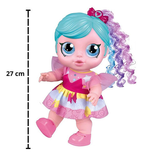 Boneca Rainbow Surprise Com Mascotinho Meninas Surpresas 1