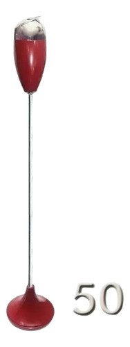 Cinzeiro De Chão Metal Anticheiro Telescópio Vermelho 50cm 1