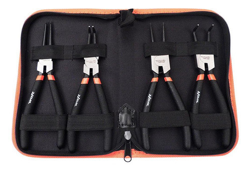 Alicate Aneis Waft Interno /externo Reto /curvo 7  Com 4peca 0