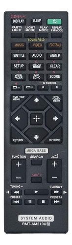 Control Remoto Rmt-am210u Para Sony Stereo Mhc-v50d Mhc-gt4d 0