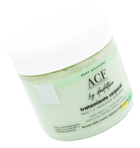 Acf By Dadatina Body Solutions Exfoliante Corporal Crema 6c 1