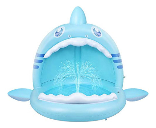 Piscina Para Bebés, Piscina Infantil De Tiburón 0