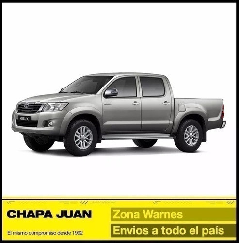 Moldura Guardabarro Delantero Toyota Hilux 2014 2015 Derecha 1
