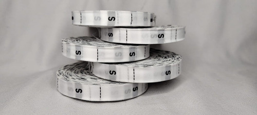 Talle Para Ropa Bordado En N Fondo B X Rollo De 25 Mts. 620u 1