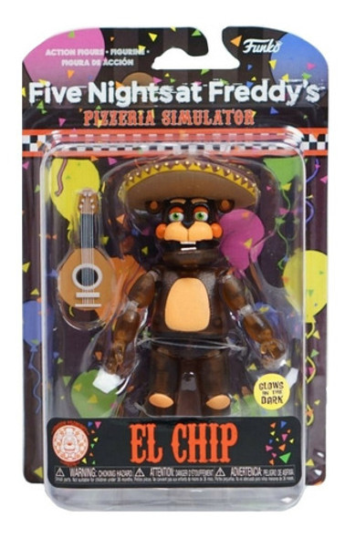 Figura Five Nights At Freddy´s El Chip 0