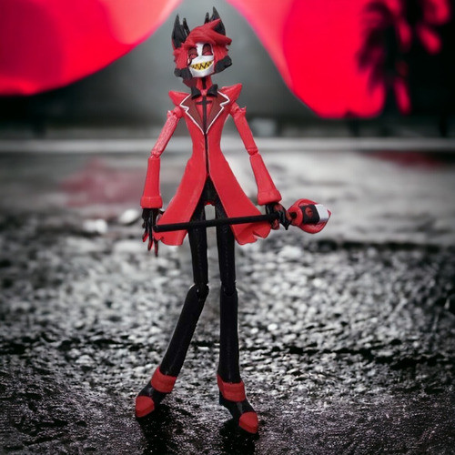 Alastor Figura Articulada Hazbin Hotel 1