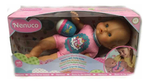 Nenuco Soft C/mamadera Sonajero Bebote Muñeca 14920  Srj 0