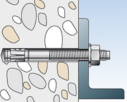Perno Fwa Anclaje Fischer Ø10mm X 130mm - Broca Fwa X Unidad 1