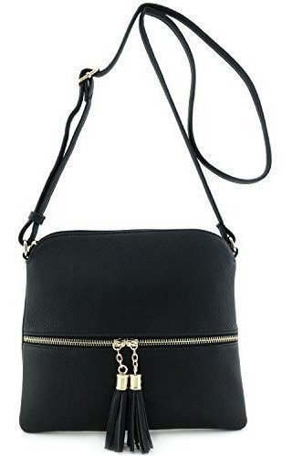 Bolsa Ligera Y Mediana Con Borla. 1