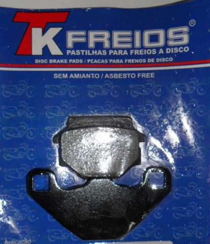 Pastilha De Freio Traseiro Kawasaki Kmx 125 Ano 87 A 02 0