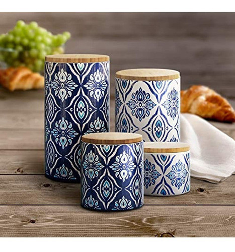 Juego De Botes De 4 Piezas American Atelier Pirouette, Azul/ 1