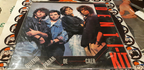 Identi Kit Quiero Parar De Caer Lp Vinilo Insert Joya 0