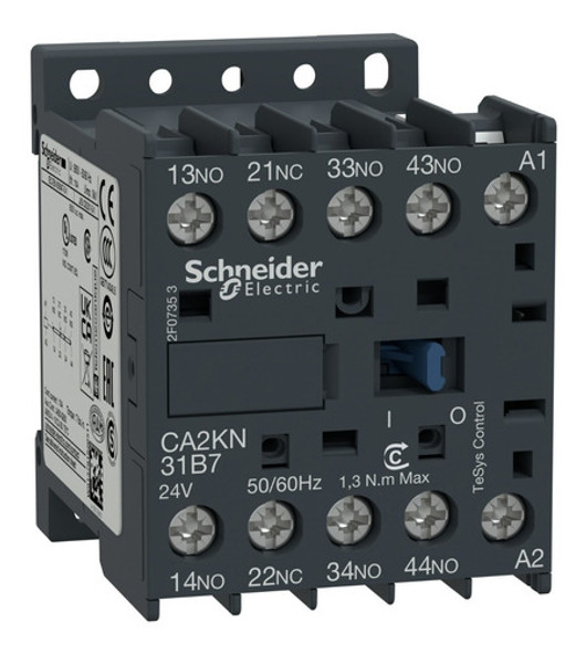 Mini Contactor Auxiliar K  3na+1nc Bob.48v 50/60hz Schneider 0