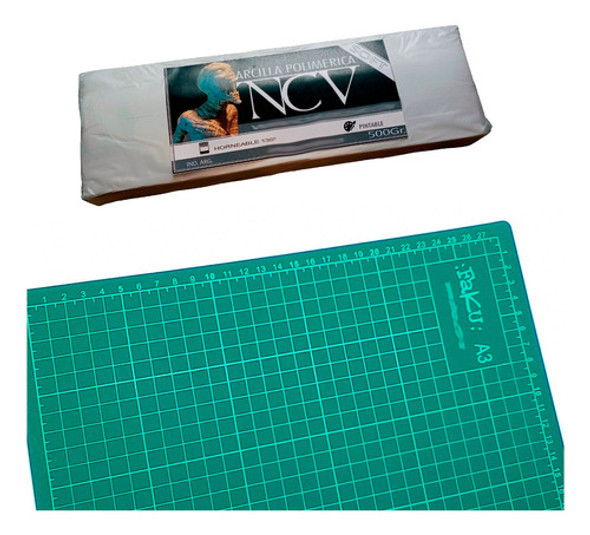 Arcilla Polimérica Soft Ncv Modelismo Tabla Base De Corte A3 0