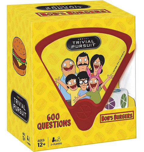 Juego De Trivia Bobs Burgers, 600 Preguntas Portátiles 0
