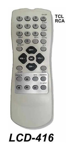 Control Remoto Para Lcd Tcl Rca L32hdln 26m91hd 26m91hd 416 1