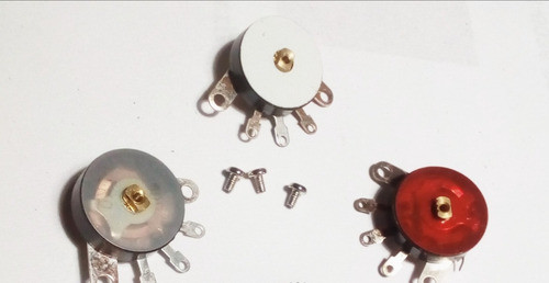 20 Potenciometros Tipo Spica, 5-10-100k Con Llave 0