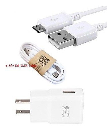 Cable De Datos Usb + Cargador Rápido Ac Para Amazon Kindle F 1