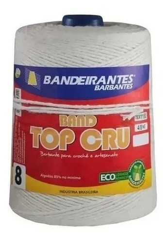 Barbante Bandeirantes N6 Eco Cru 671 Mts - Promoção Especial 0