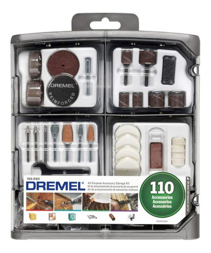 Kit Dremel 110 Accesorios 0