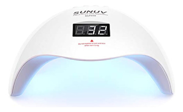 Lámpara De Uñas Led Uv, Secador De Uñas Sunuv Luz Led Uv Par 0