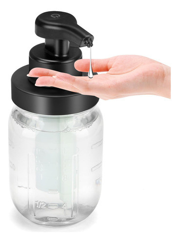 Dispensador Automatico De Jabon Liquido De Vidrio Para Manos 0