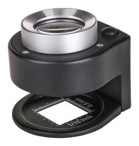 Kit 10 Lupas De Mão Conta Fios Com Lente De Vidro Ótico 30x 0