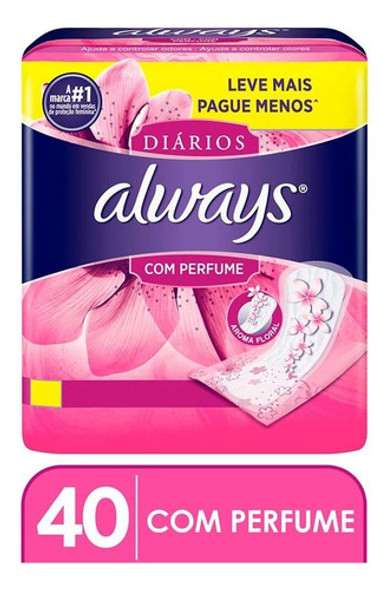 Kit C/ 2 Protetor Diário Always Leve 40 Pague 30 0 Kit C/ 2 Protetor Diário Always Leve 40 Pague 30 0