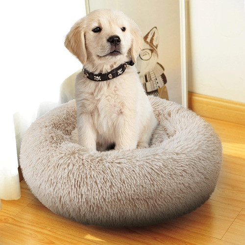 Cama Puff Plush Redonda / Perro - 120 Cm 1
