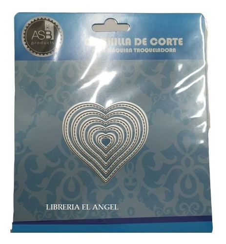 Set Troqueles Corazones Corte 5 Piezas 15mm A 70mm Mod 9015 0
