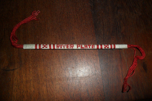 River Plate 1 Pulsera Tejido Retro Vintage Hilo Futbol 0
