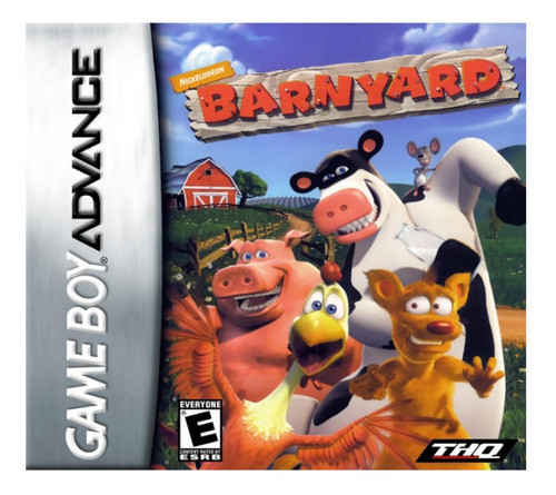 Jogo Barnyard Game Boy Advance Gba  Lacrado 0